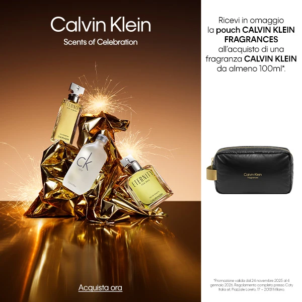 In regalo la pouch CK